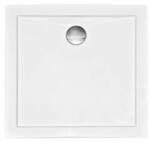 Besco Aquarius Slimline négyzet alakú zuhanytálca 80x80 cm fehér BAA-80-K (BAA80K)