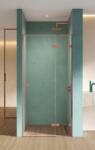 NEW TRENDY Eventa Copper Shine zuhanyajtók 110 cm dönthető réz fényes/átlátszó üveg EXK-6359 (EXK6359)
