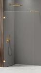 NEW TRENDY Avexa Gold Shine zuhanykabin fal walk-in 50 cm arany fényes/átlátszó üveg EXK-7054