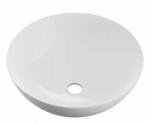 Excellent Luqa mosdótál 40x40 cm kerek mosdótálak fehér CEAC. 6401.400. WH (CEAC6401400WH)