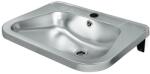 Faneco Intra mosdótál 56x42 cm négyszögletes klasszikus vandálbiztos acél IRS72 (IRS72)