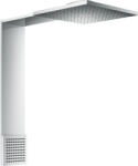 Hansgrohe ShowerComposition fejzuhany karral 23.8x23.8 cm négyszögletes króm 12594000 (12594000)