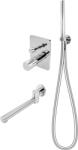FDesign Meandro kád és zuhany szett beépített króm FD1-MDR-7PSET1-11