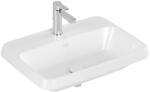 Villeroy & Boch Architectura mosdótál 60x45 cm négyszögletes süllyesztett fehér fényes 5A6761R1 (5A6761R1)