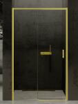 NEW TRENDY Prime Light Gold zuhanyajtók 160 cm tolható arany fényes/átlátszó üveg D-0432A