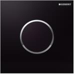 Geberit Sigma öblítő gomb piszoárhoz fényezett króm-fekete 116.035. KM. 1 (116035KM1)