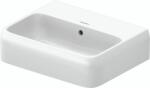 Duravit Qatego mosdótál 45x35 cm négyszögletes mosdótálak fehér fényes 0746450060 (0746450060)