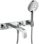 Hansgrohe Citterio kád és zuhany csaptelep süllyesztett króm 39442000