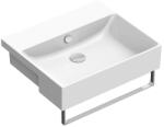 CATALANO Zero mosdótál 55x47 cm négyszögletes süllyesztett fehér fényes 0126550001 (0126550001)
