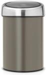 Brabantia Touch Bin szemeteskosár 3 l króm-szürke 364464 (364464)