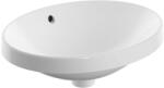 Geberit Variform mosdótál 50x40 cm ovális süllyesztett fehér fényes 500.708. 00.2 (500708002)