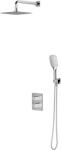 Omnires Slide zuhany készlet beépített termosztáttal trópusi zuhany opcióval króm SYSSL11CR (SYSSL11CR)