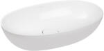 KSURO 02 mosdótál 60x36 cm ovális mosdótálak fehér 20003000 (20003000)