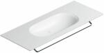 CATALANO Horizon mosdótál 125x50 cm négyszögletes klasszikus-beépíthető-pulttal együtt fehér matt 0521260021 (0521260021)