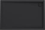 Oltens Superior téglalap alakú zuhanytálca 140x90 cm fekete 15007300 (15007300)