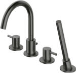 Omnires Y kád és zuhany csaptelep fürdőkád fölé grafit Y1232GR (Y1232GR)