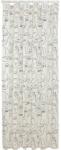 Sealskin Mind zuhanyfüggöny 200x180 cm fehér-fekete 800146 (800146)