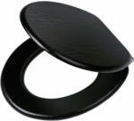 Tiger Blackwash wc ülőke lecsapodás-gátlós fekete 252030746 (252030746)