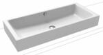 KALDEWEI Puro mosdótál 90x38 cm négyszögletes mosdótálak fehér fényes 909206003001 (909206003001)