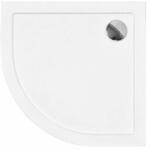Besco Aron Slimline félkör alakú zuhanytálca 80x80 cm fehér BAA-80-NR (BAA80NR)