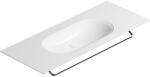 CATALANO Horizon mosdótál 125x50 cm négyszögletes klasszikus-beépíthető-pulttal együtt fehér fényes 0521260001 (0521260001)