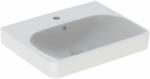 Geberit Smyle Square mosdótál 55x44 cm négyszögletes klasszikus-beépíthető-süllyesztett fehér fényes 500.259. 01.8 (500259018)