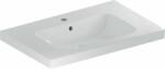 Geberit iCon mosdótál 75x48 cm négyszögletes beépíthető fehér fényes 501.839. 00.1 (501839001)