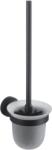 Stella Accessories Classic wc kefe felrögzíthető üveg-fekete 07.430-B (07430B)