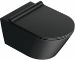 CATALANO Zero wc csésze függesztett dilettációs szivacs nélkül fekete matt 0111550022