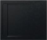 Roca Aquos téglalap alakú zuhanytálca szifonnal 100x80 cm fekete AP6013E832001400 (AP6013E832001400)