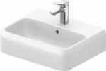 Duravit Qatego mosdótál 45x35 cm négyszögletes mosdótálak fehér 0746450000 (0746450000)
