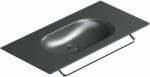 CATALANO Horizon mosdótál 100x50 cm négyszögletes klasszikus-beépíthető-pulttal együtt fekete 0521010022 (0521010022)
