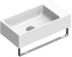 CATALANO Verso mosdótál 50x25 cm négyszögletes klasszikus fehér fényes 0220520001 (0220520001)