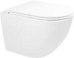 Oltens Hamnes wc csésze függesztett perem nélkül mély öblítéssel fehér fényes 42021000 (42021000)