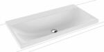 KALDEWEI Silenio mosdótál 90x46 cm négyszögletes mosdótálak fehér matt 904006313001 (904006313001)