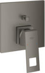 GROHE Eurocube kád és zuhany csaptelep süllyesztett Brushed Hard Graphite 24062AL0