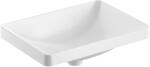 Geberit Variform mosdótál 55x40 cm négyszögletes süllyesztett fehér 500.738. 00.2 (500738002)