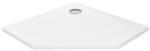 New Trendy Nex ötszögletű zuhanytálca 90x90 cm fehér B-0452 (B0452)