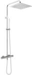 Oltens Boran zuhany készlet fal termosztáttal trópusi zuhany opcióval króm 36503100 (36503100)