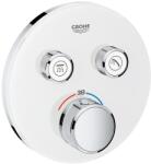 GROHE Grohtherm SmartControl kád és zuhany csaptelep süllyesztett z termosztáttal StarLight Chrome 29151LS0