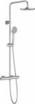 Roca Victoria zuhany készlet fal termosztáttal trópusi zuhany opcióval króm A5A9F18C00 (A5A9F18C00)