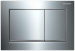 Geberit Omega20 öblítő gomb WC-hez fényezett króm-matt króm 115.080. KH. 1