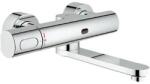 GROHE Eurosmart Cosmopolitan mosdócsaptelep fali z termosztáttal elektronikus StarLight Chrome 36333000