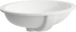 Laufen Savoy mosdótál 44x36 cm ovális alulról beépíthető fehér fényes H8189430001091 (H8189430001091)