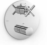 TRES Mont Blanc kád és zuhany csaptelep süllyesztett z termosztáttal króm 28325001 (28325001)