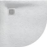 Roca Terran félkör alakú zuhanytálca 90x90 cm gyöngyfehér AP10538438401630 (AP10538438401630)
