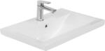 Lavita Kalifornia mosdótál 61x39 cm négyszögletes beépíthető-süllyesztett fehér fényes 5908211495224 (5908211495224)