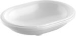 Geberit Variform mosdótál 55x40 cm ovális alulról beépíthető fehér fényes 500.759. 00.2 (500759002)