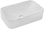 Comad Kama mosdótál 61x38 cm négyszögletes mosdótálak fehér fényes UN-KATI60-SW 7857B(60) (UNKATI60SW7857B60)
