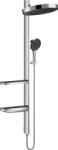 Hansgrohe Rainfinity kád és zuhany szett beépített trópusi zuhany opcióval króm 26842000